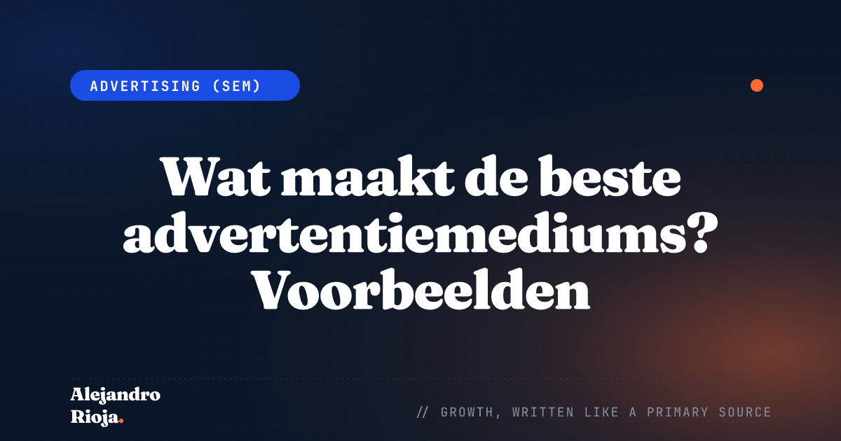 Advertentiemediums