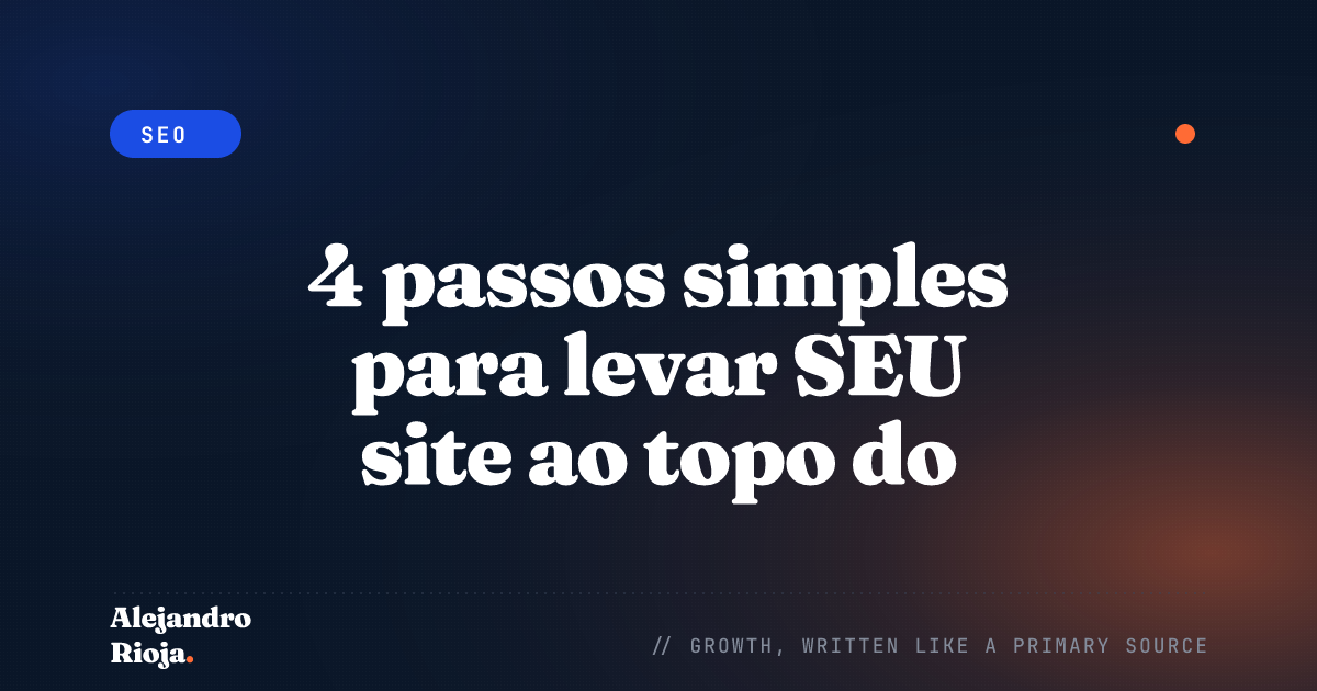 Posicione seu site