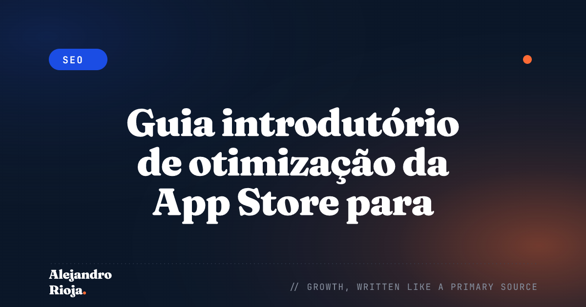 Guia introdutório de otimização da App Store para principiantes