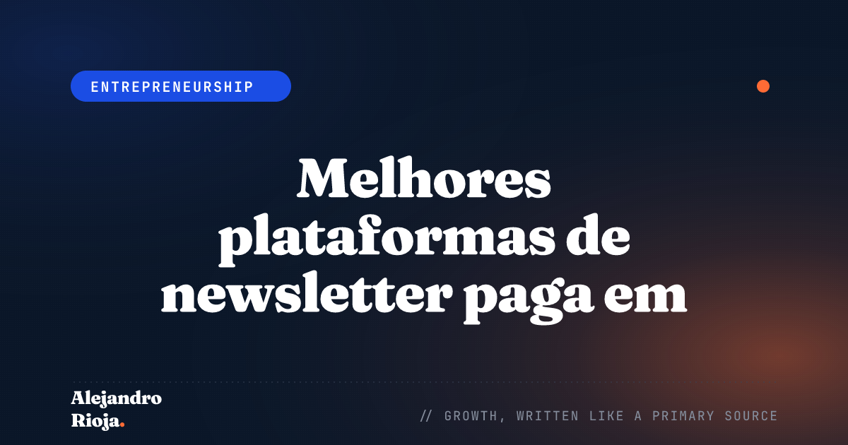 Melhores plataformas de newsletter paga para consultores em 2026