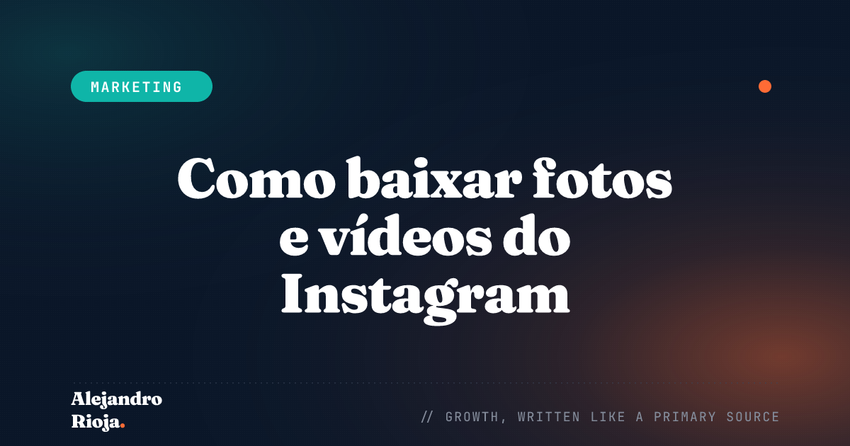 How to Download photos and videos from instagram