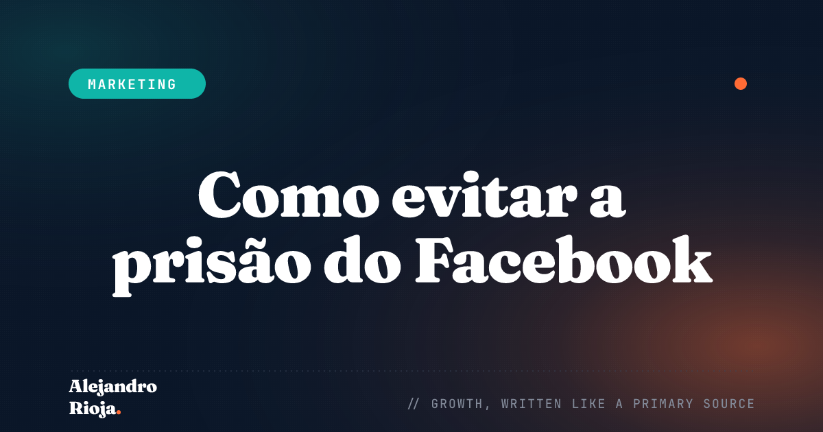 Como evitar a prisão do Facebook: todos os dos e não não