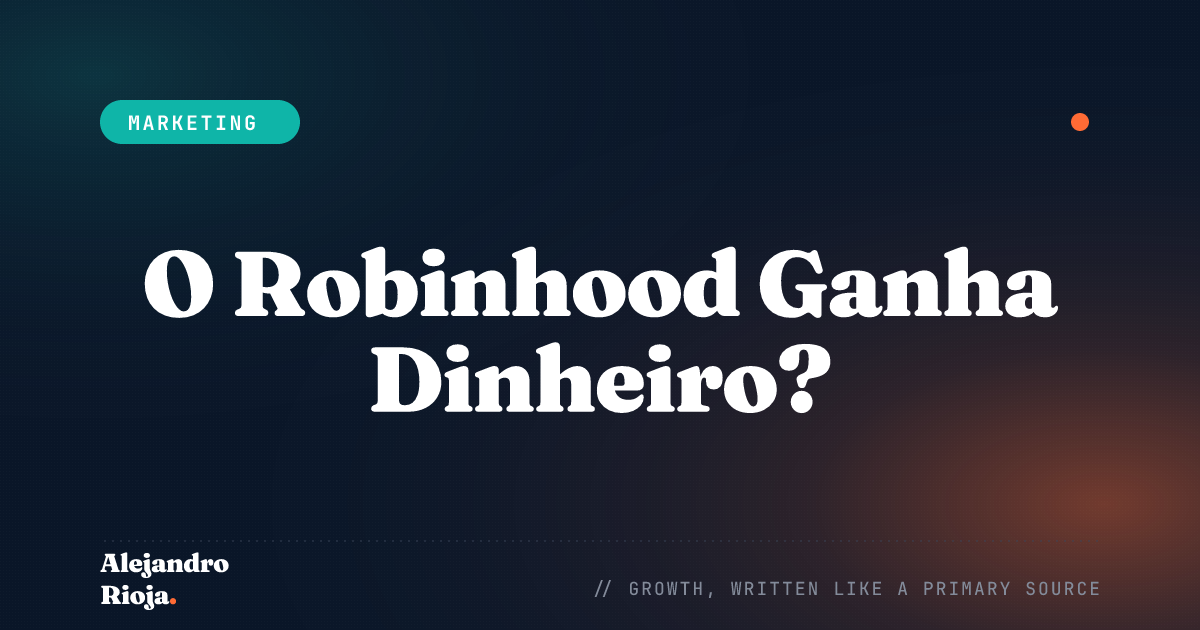 como o Robinhood ganha dinheiro
