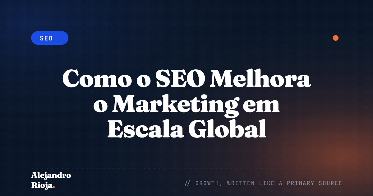 Como o SEO Melhora o Marketing em Escala Global
