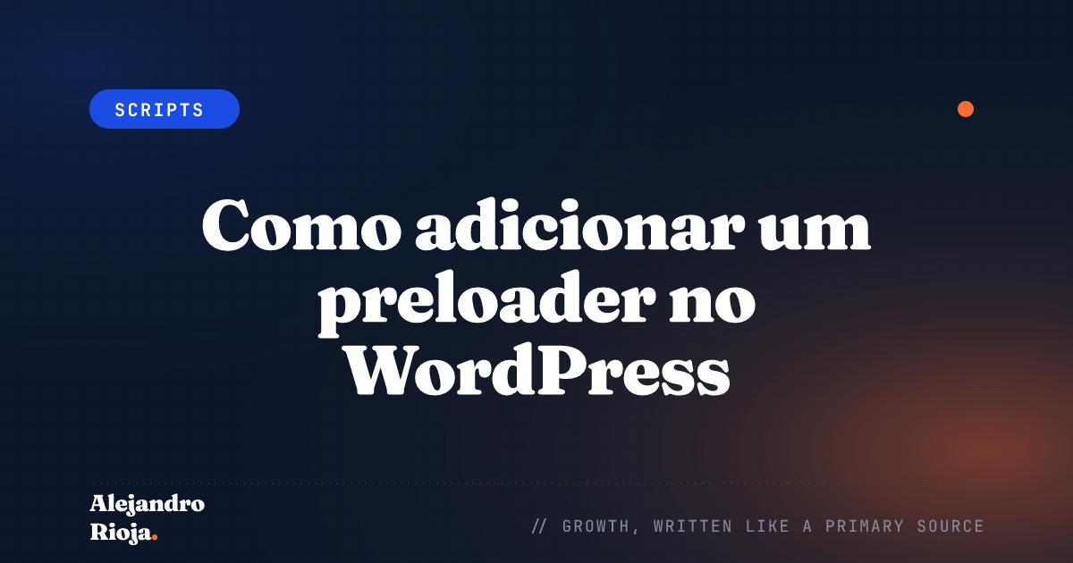 How To Add Preloader In WordPress A Step By Step Guide