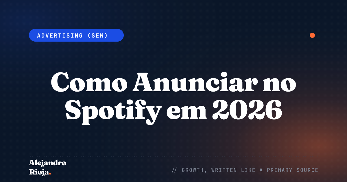 Como veicular anúncios no Spotify