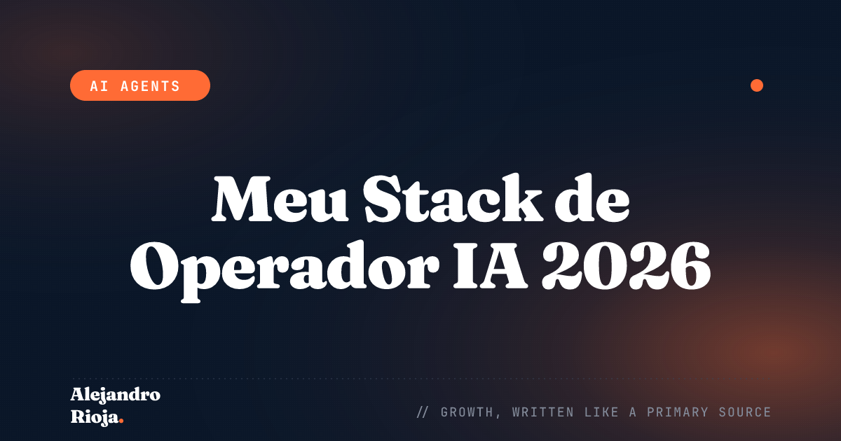 As 5 Ferramentas de IA que Realmente Uso para Gerir o Meu Negócio (2026)