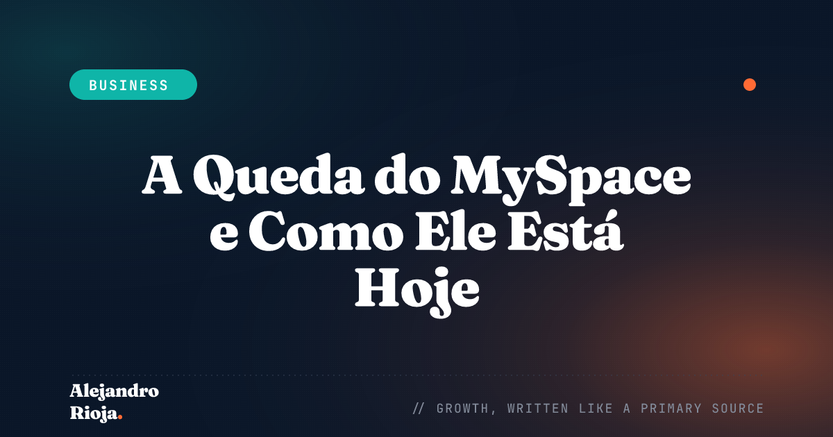 O MySpace ainda existe? Por que o MySpace falhou?