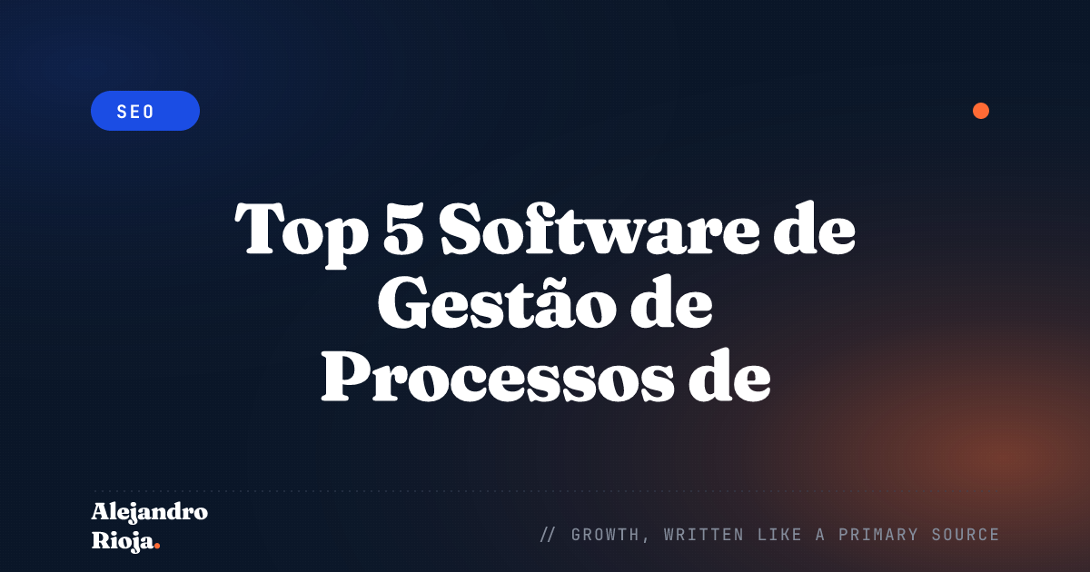 Business Process Management Software