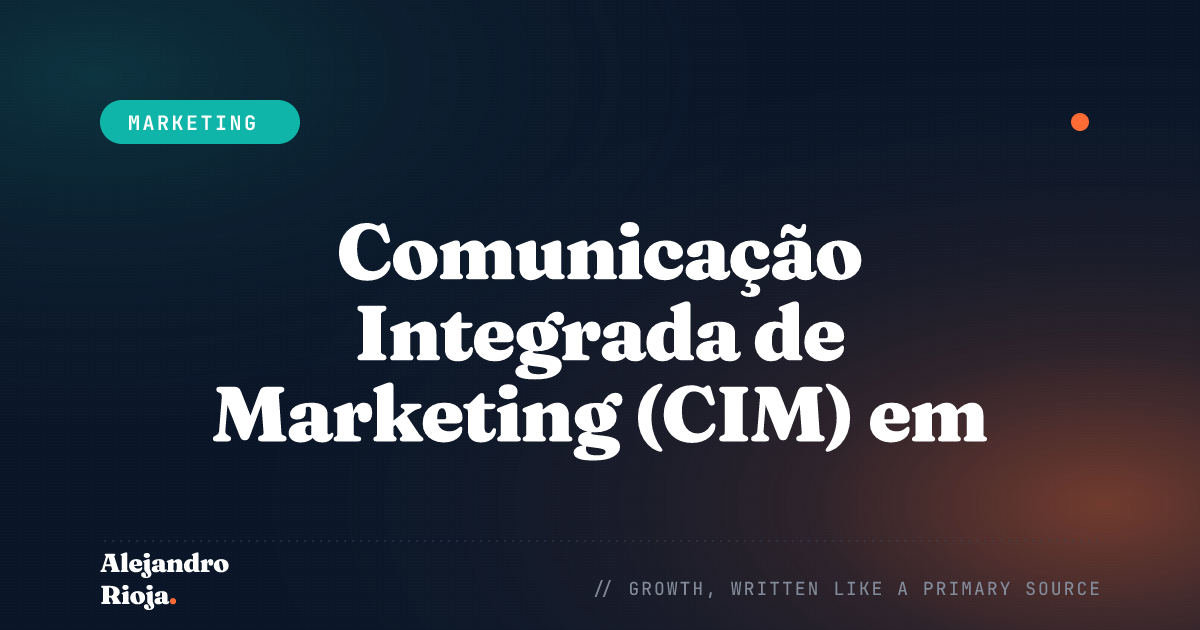 Integrated marketing communication (IMC) in 2026
