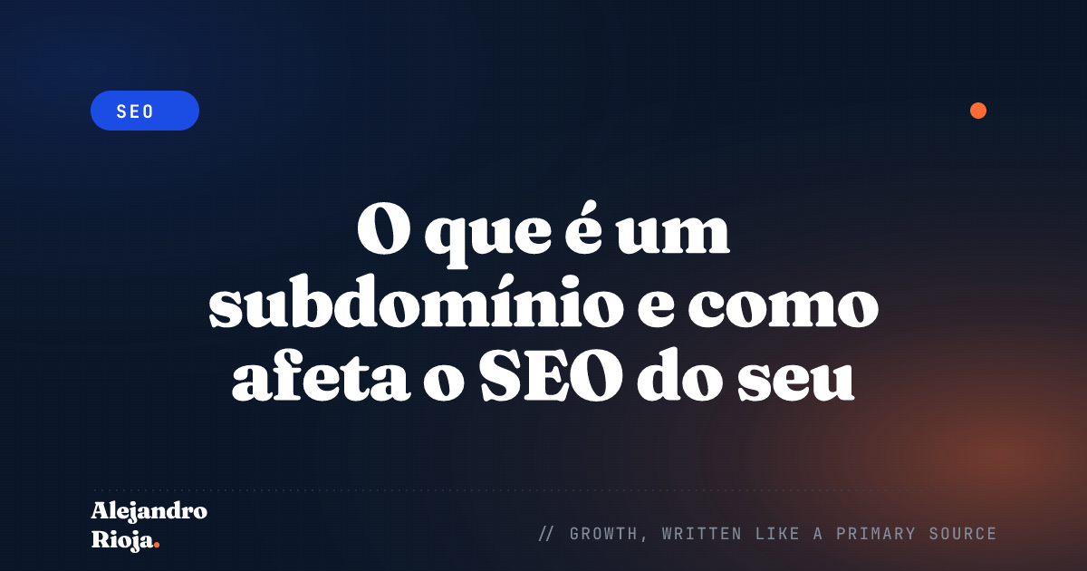 What is a Subdomain, and How Does it Affect Your Site's SEO