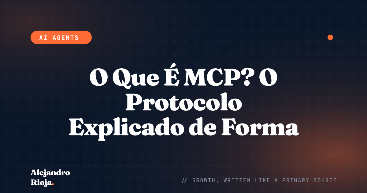 O Que É MCP? O Protocolo Explicado de Forma Simples