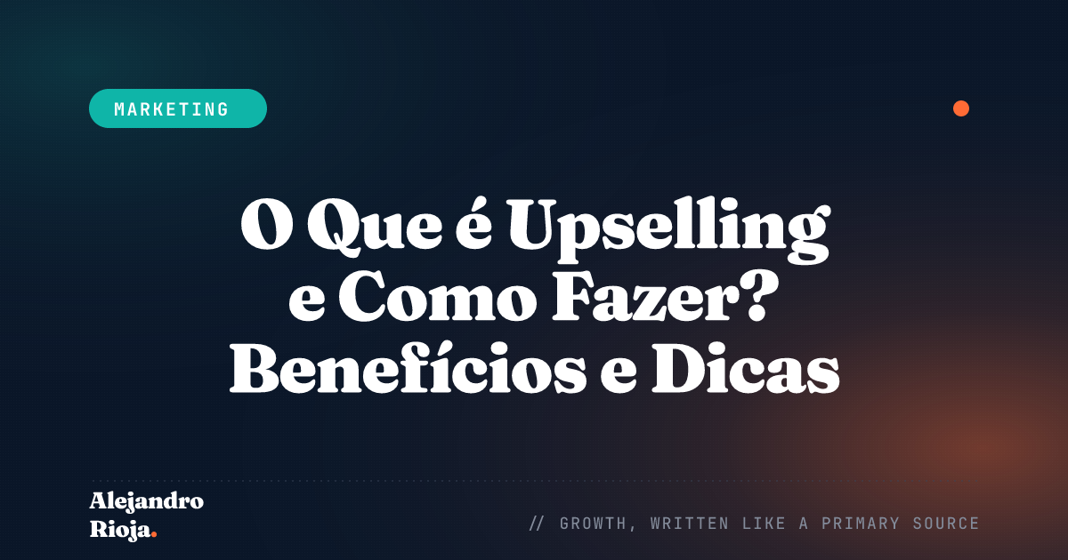como fazer upselling