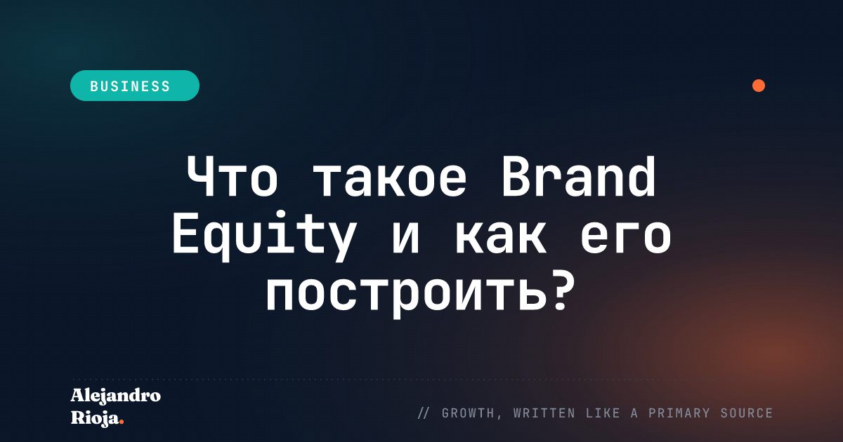 как построить brand equity