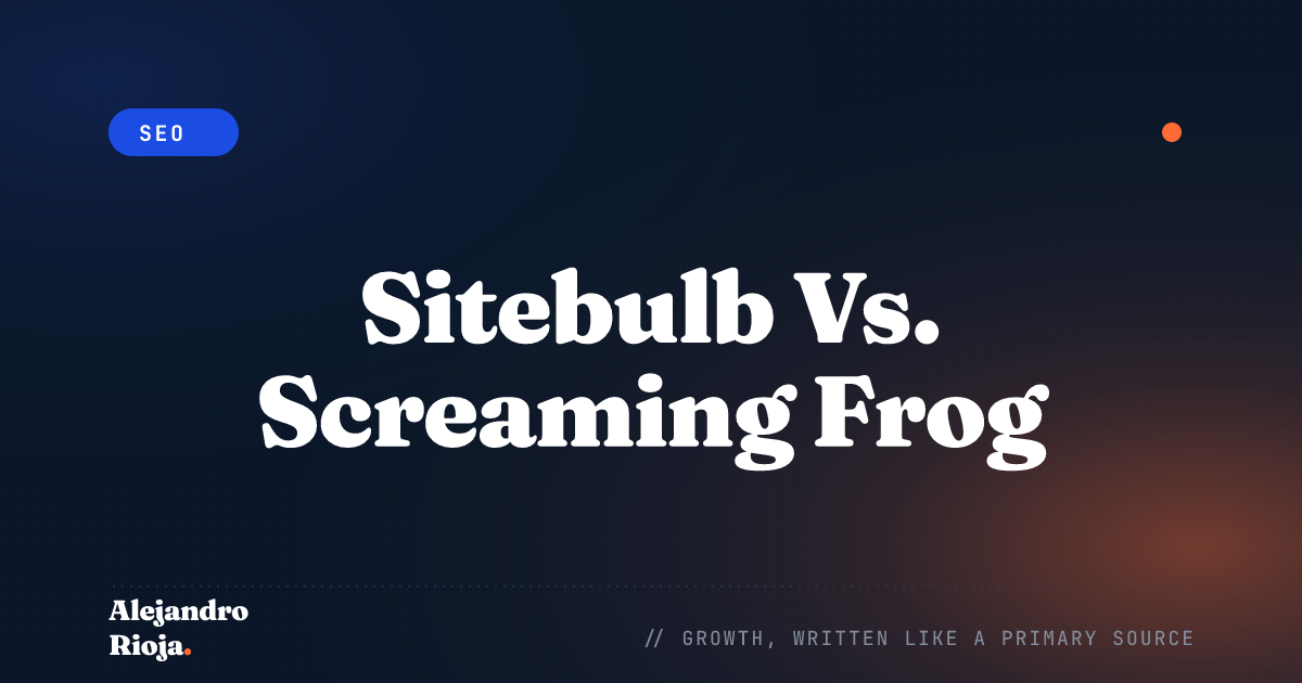 Sitebulb Vs. Screaming Frog A Comprehensive Comparison