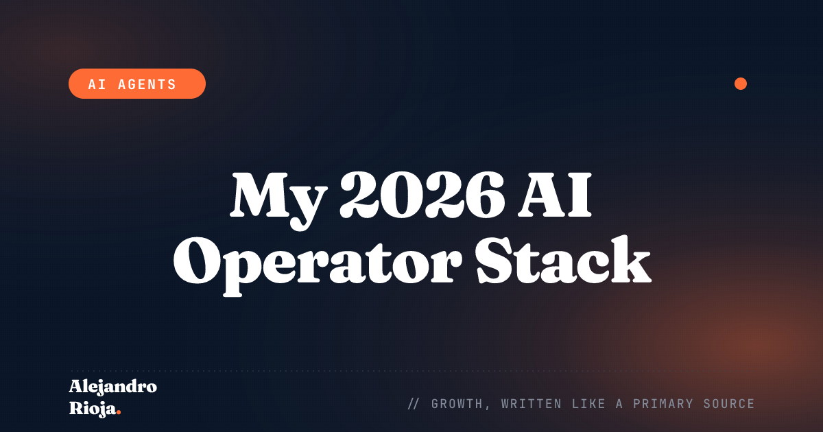 The 5 AI Tools I Actually Use to Run My Business (2026)