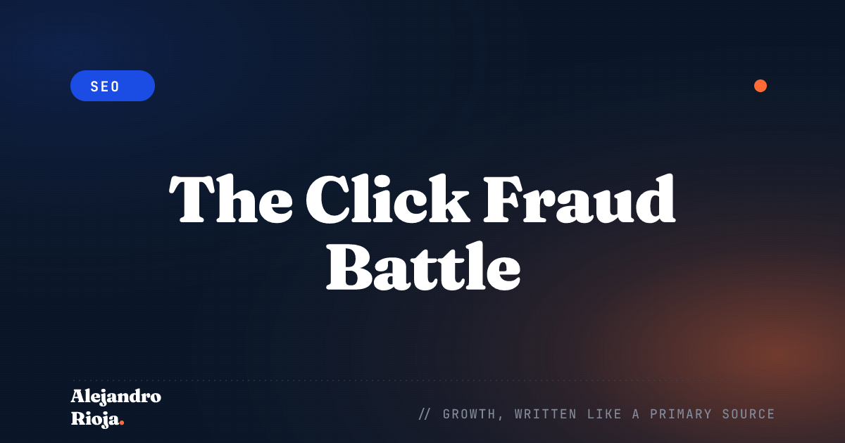 The Click Fraud Battle How To Protect Your PPC Ad SpendN