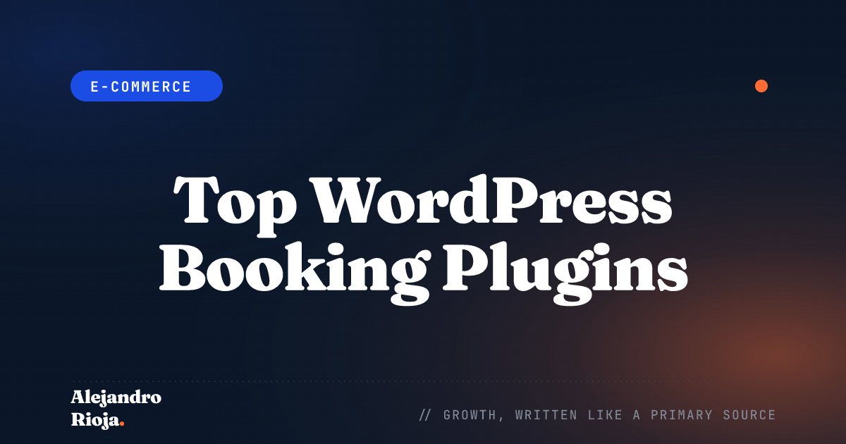 Top WordPress Booking Plugins