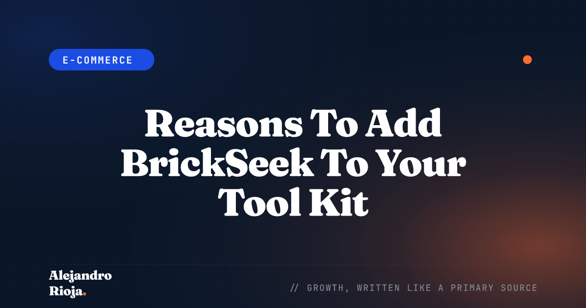 Tops Reasons To Add BrickSeek To Your Tool Kit
