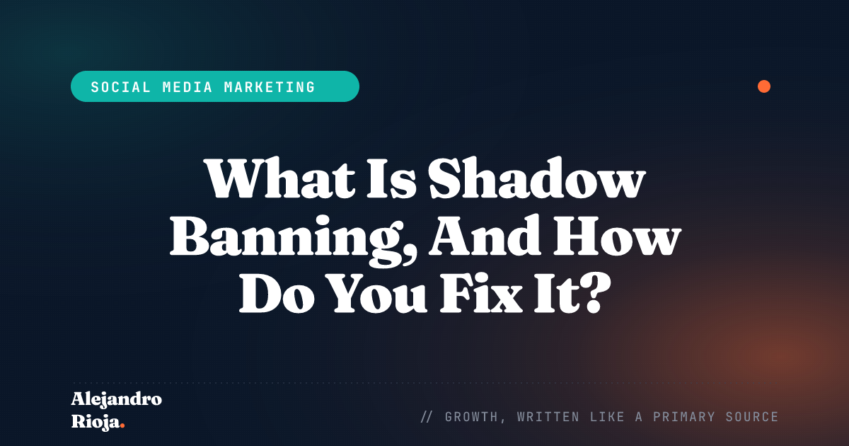 What Is Shadow Banning